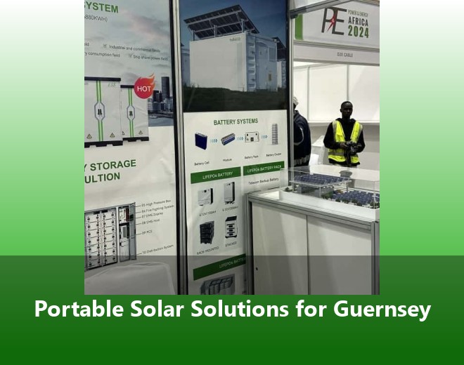 Portable Solar Solutions for Guernsey